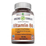 Amazing Nutrición Vitamina B6 – Suplemento dietético