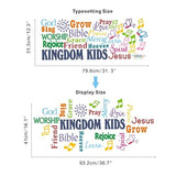 Adhesivo decorativo de pared Kingdom Kids- TOARTi
