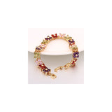 Pulseras y tobilleras de tenis con cristales de Swarovski
