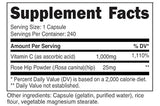 Suplemento Vitamina C 1025 mg