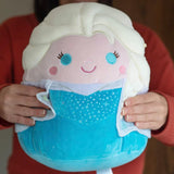 Peluches  Squishmallows  Disney Elsa de 10 pulgadas