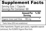 Aloe Fuzion por ghchealth 60 °Cápsulas