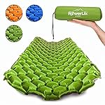 POWERLIX - Colchoneta hinchable ultraligera, ideal para camp