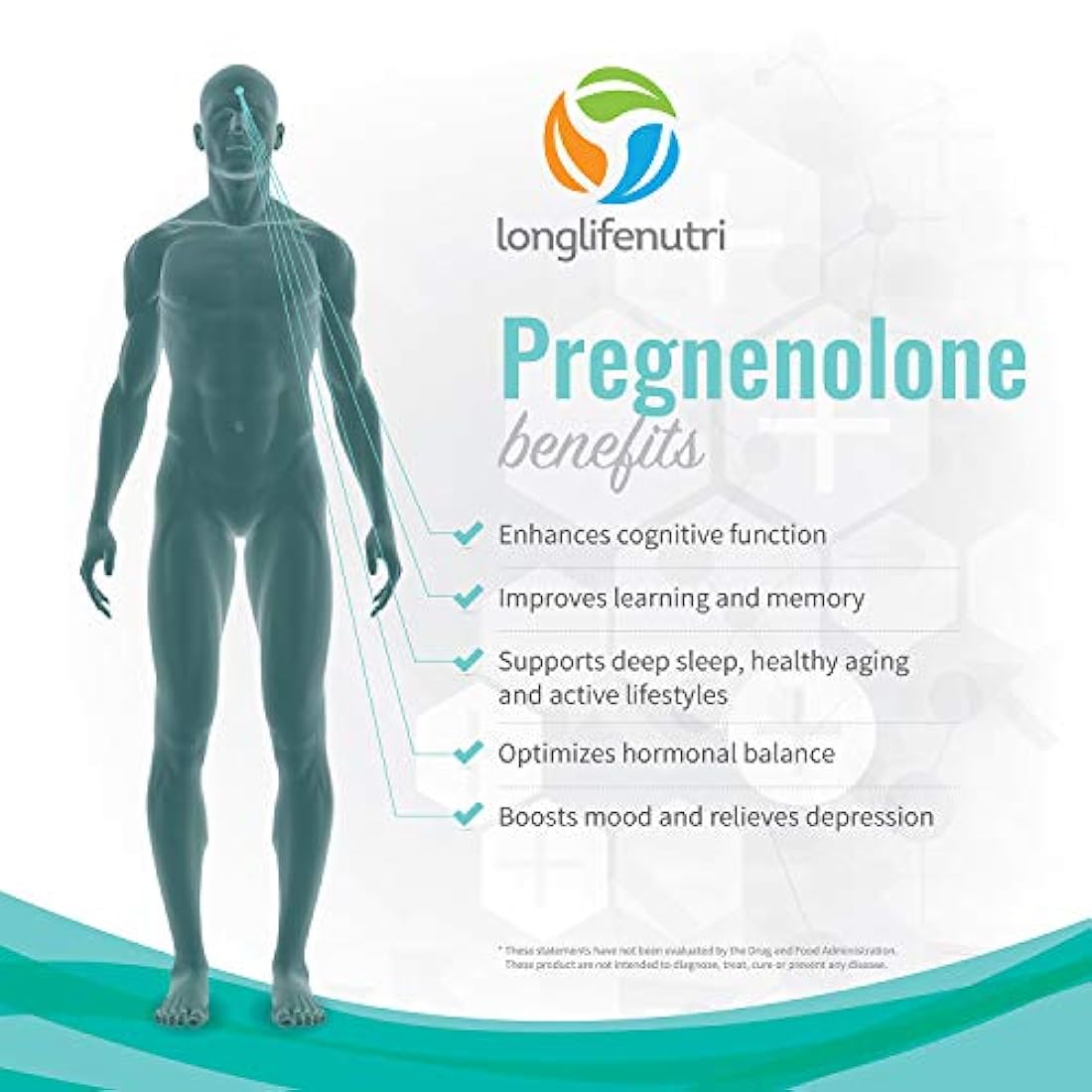 LongLifeNutri - Suplemento de Pregnenolona