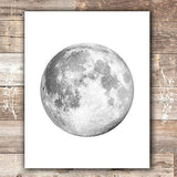 Impresiones de arte de pared de fases lunares
