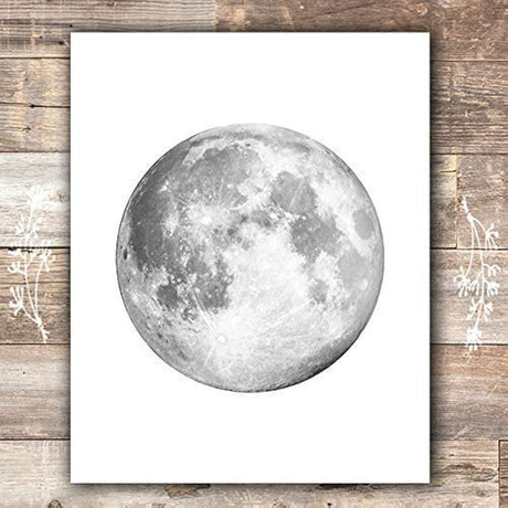 Impresiones de arte de pared de fases lunares