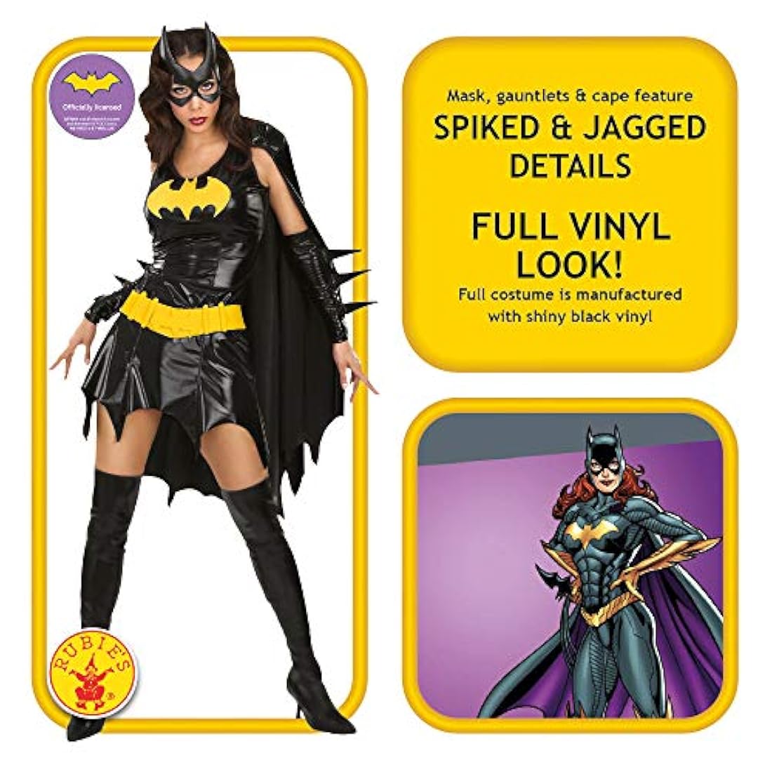 Disfraz de DC Comics Deluxe Batgirl para adulto