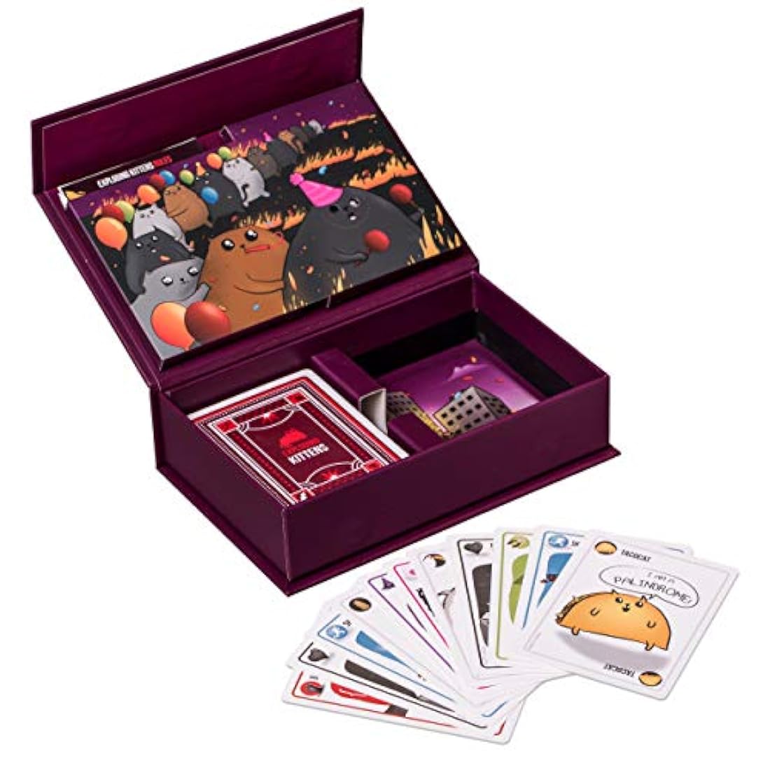 Exploding Kittens paquete de fiesta – Juega a gatitos