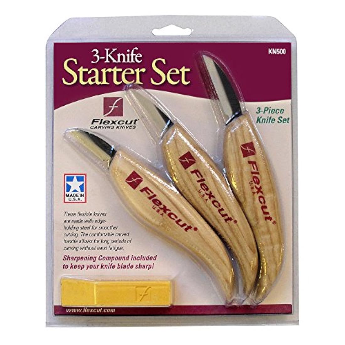 Cuchillos para escultura - Kit básico,  Flexcut -
