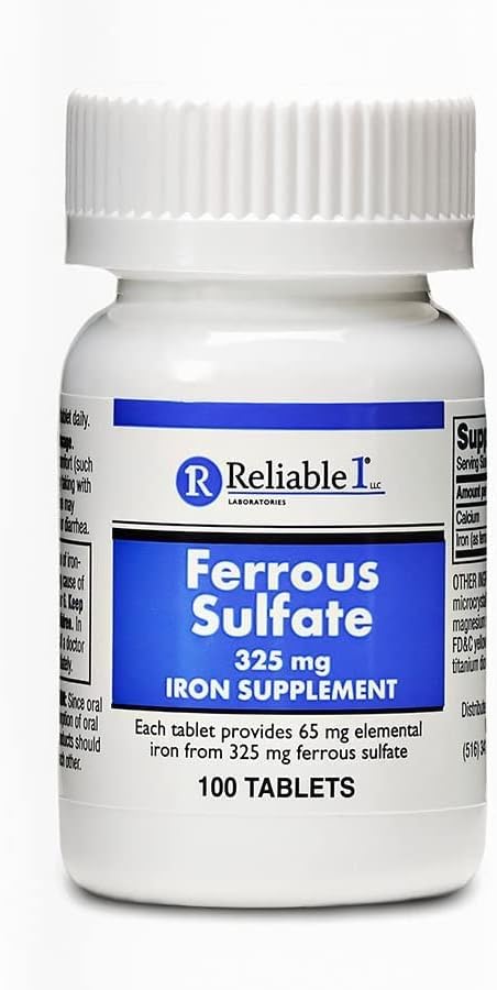 Suplemento  para anemia y deficiencia de hierro