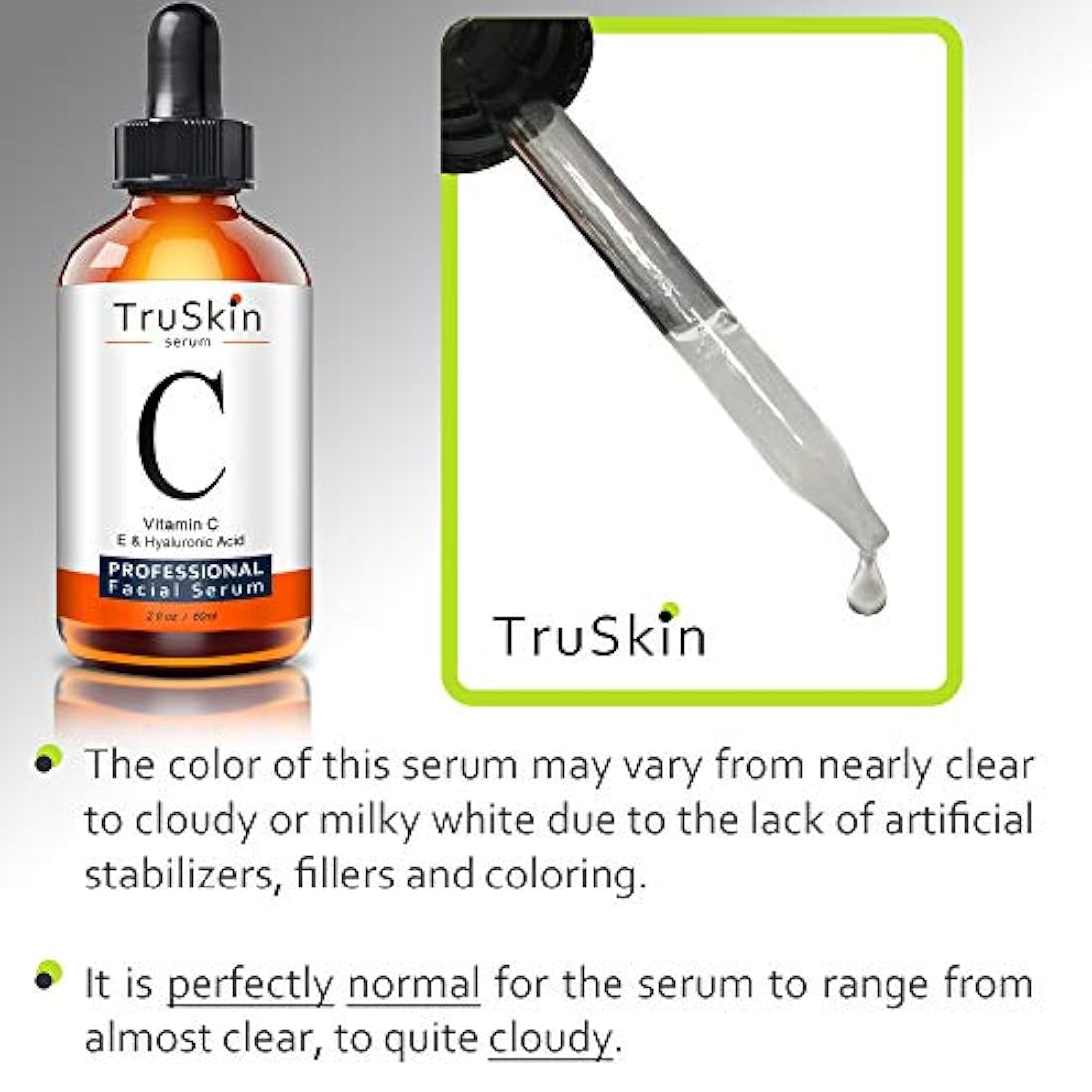 Sérum de vitamina C para cara, suero facial tópico