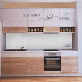 Adhesivo decorativo para pared de cocina y comedor