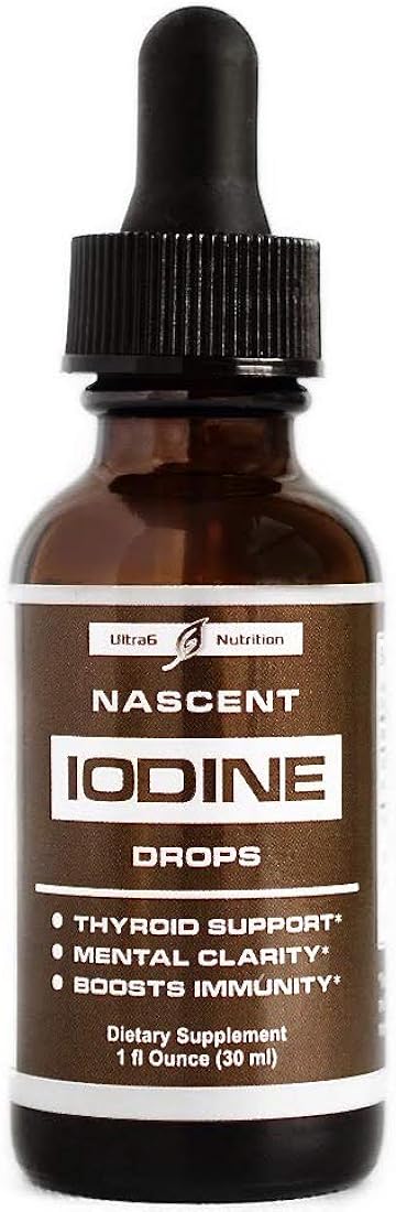 Suplemento de yodo nascente  para aumentar la energía
