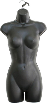 Maniquí femenino DisplayTown, torso largo S-M, con gancho