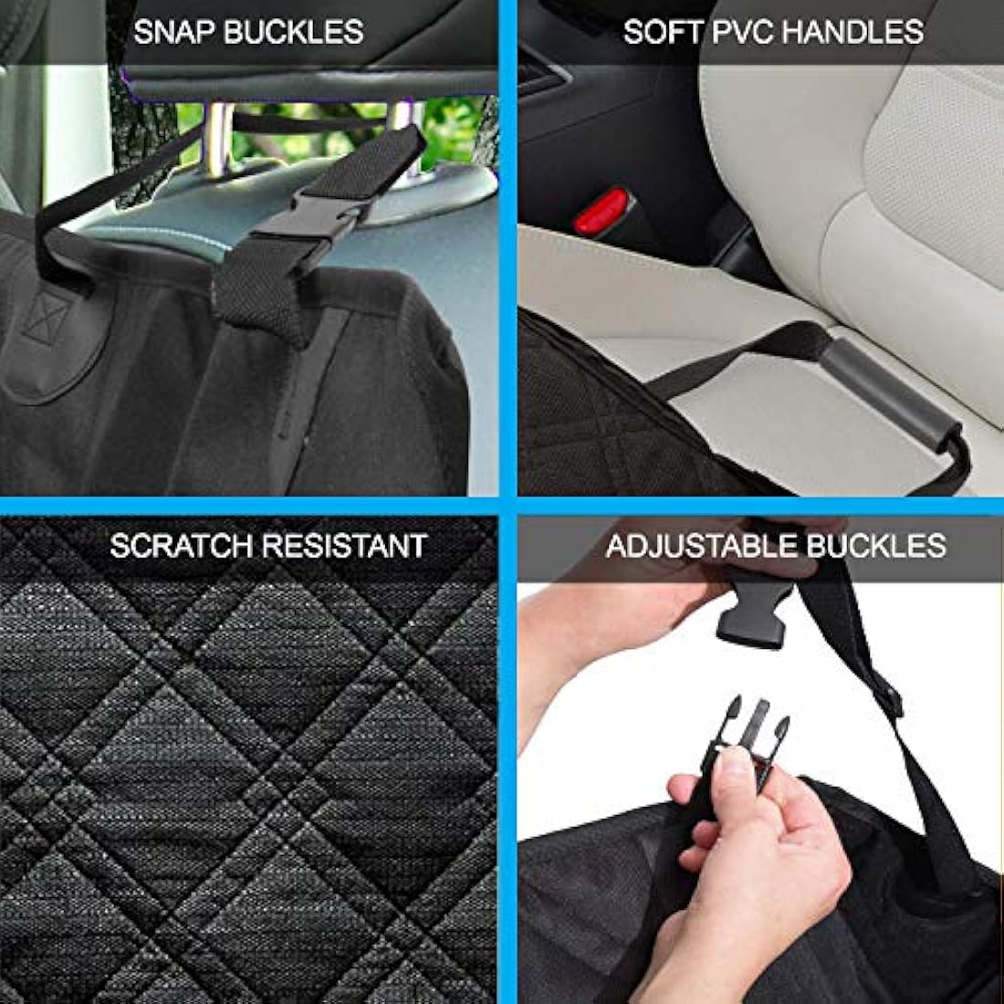 Funda de asiento trasero para perro