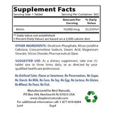 Best Naturals Biotina (también llamada vitamina B7), 10.000 mcg, 365 días de suministro (1 año de suministro), 365 tabletas