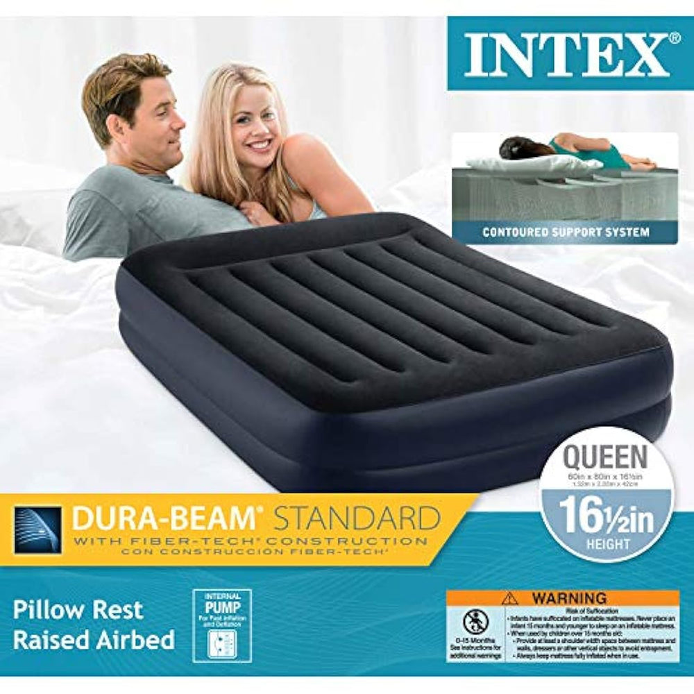 Colchón de aire elevado para reposo con bomba interna