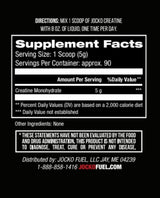 Creatina Monohidratada Jocko Fuel - 90 Porciones Sin Sabor