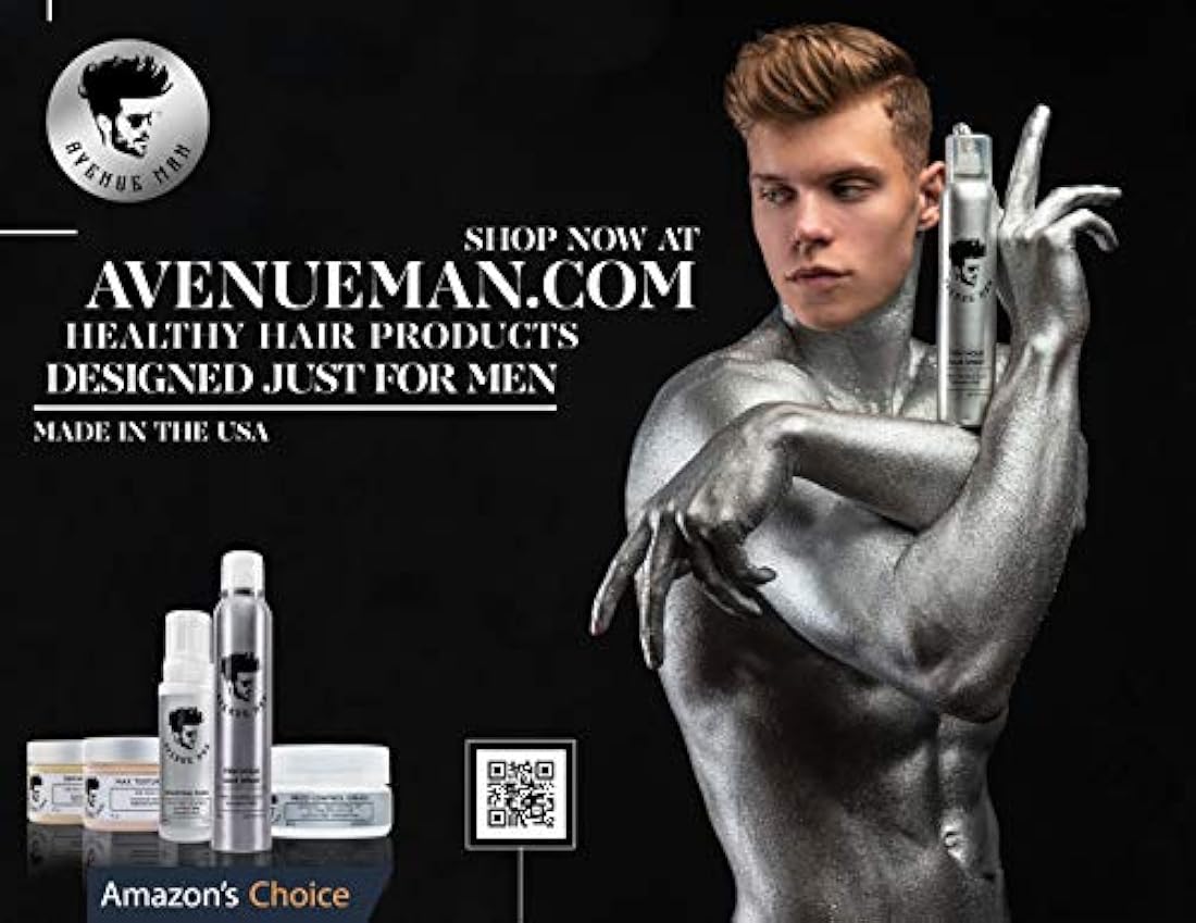Avenue Man Hair Products - Espuma para esculpir para hombres