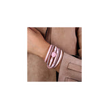 Pulseras y tobilleras en cuero de piel estilo bohemio