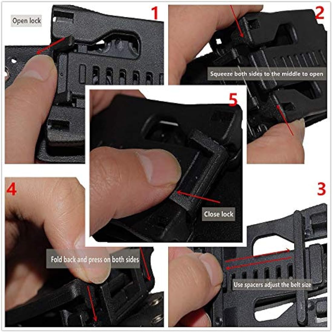 Oerla TAC DE-0014 Cuchillo fijo para uso al aire libre 420HC