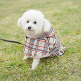 Chubasquero con capucha para perro con tira reflectante, impermeable, ajustable, ligero, transpirable, poncho de lluvia para perros grandes