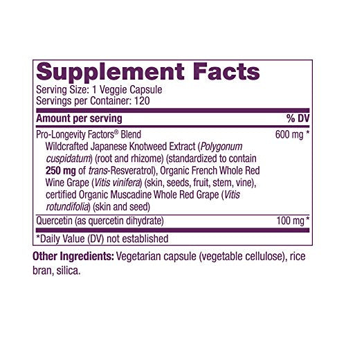 Reserva  Resveratrol 250mg Fórmula celular