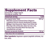 Reserva  Resveratrol 250mg Fórmula celular