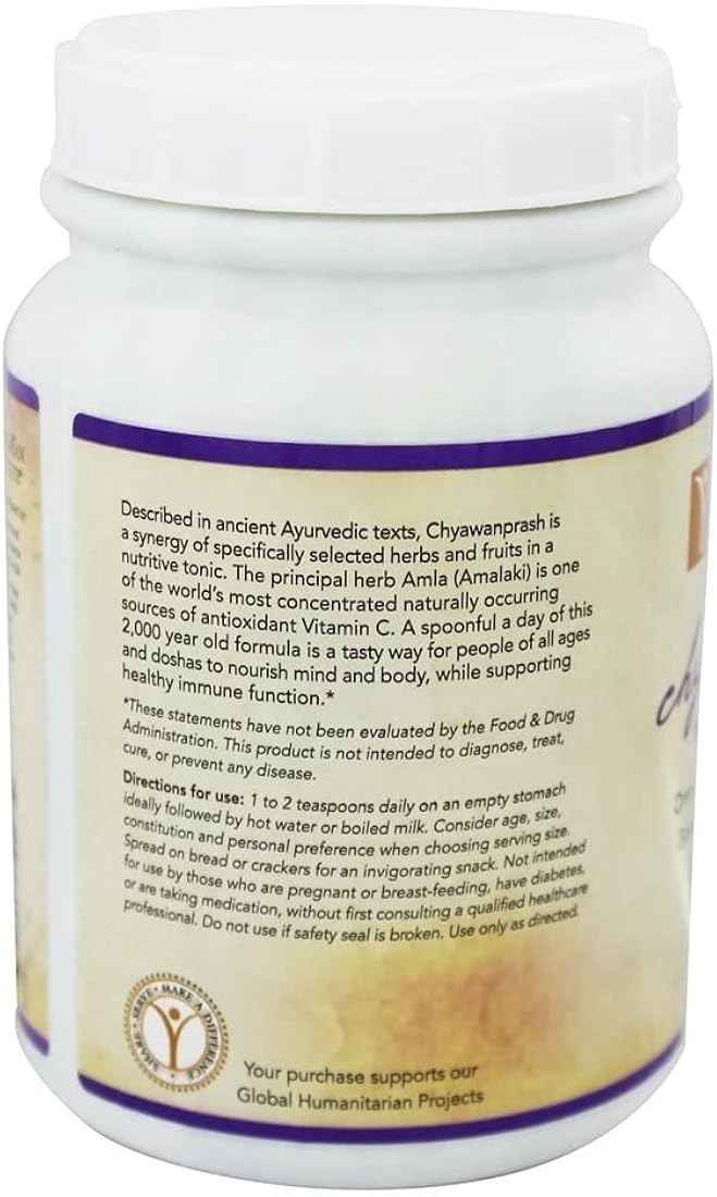 Mermelada Ayurdevic Chyawanprash del Instituto del Himalaya, 17.64 oz