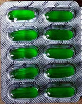 50 cápsulas de Evion Vitamina E para la cara que brilla intensamente, cabello fuerte, acné, uñas, piel brillante 400mg