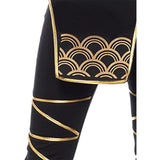 Disfraces Disfraz de ninja de 5 piezas, S