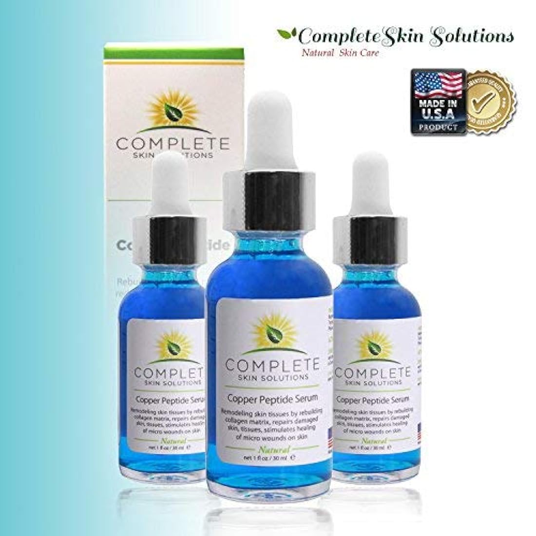 Cobre Péptido Suero Facial Colágeno Con Soluciones