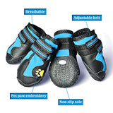 CovertSafe&amp; - Botas para perros antideslizantes, botines impermeables para exteriores, zapatos para perros medianos y grandes 4 unidades