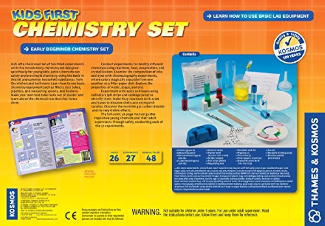 juego de química y ciencia para niños de Thames y Kosmos