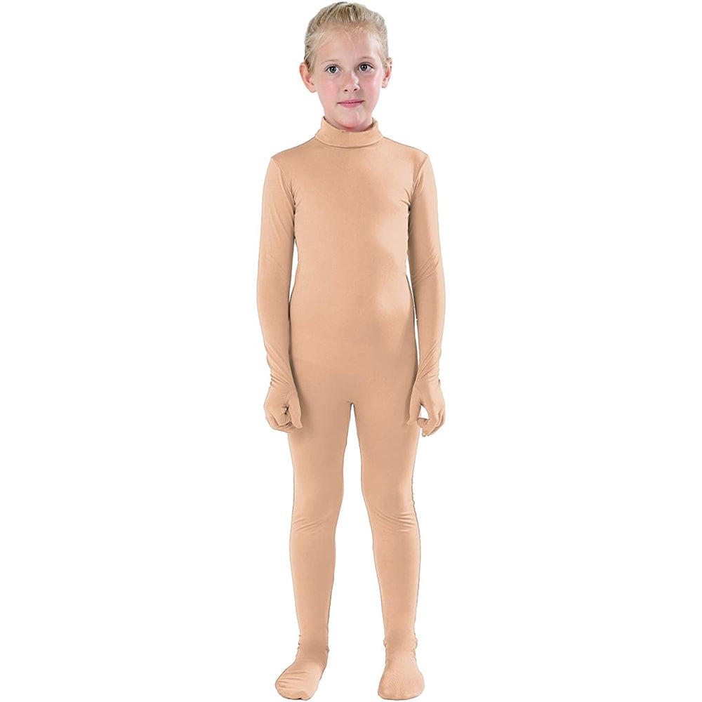 Disfraces enterizo de cuerpo completo beige talla L
