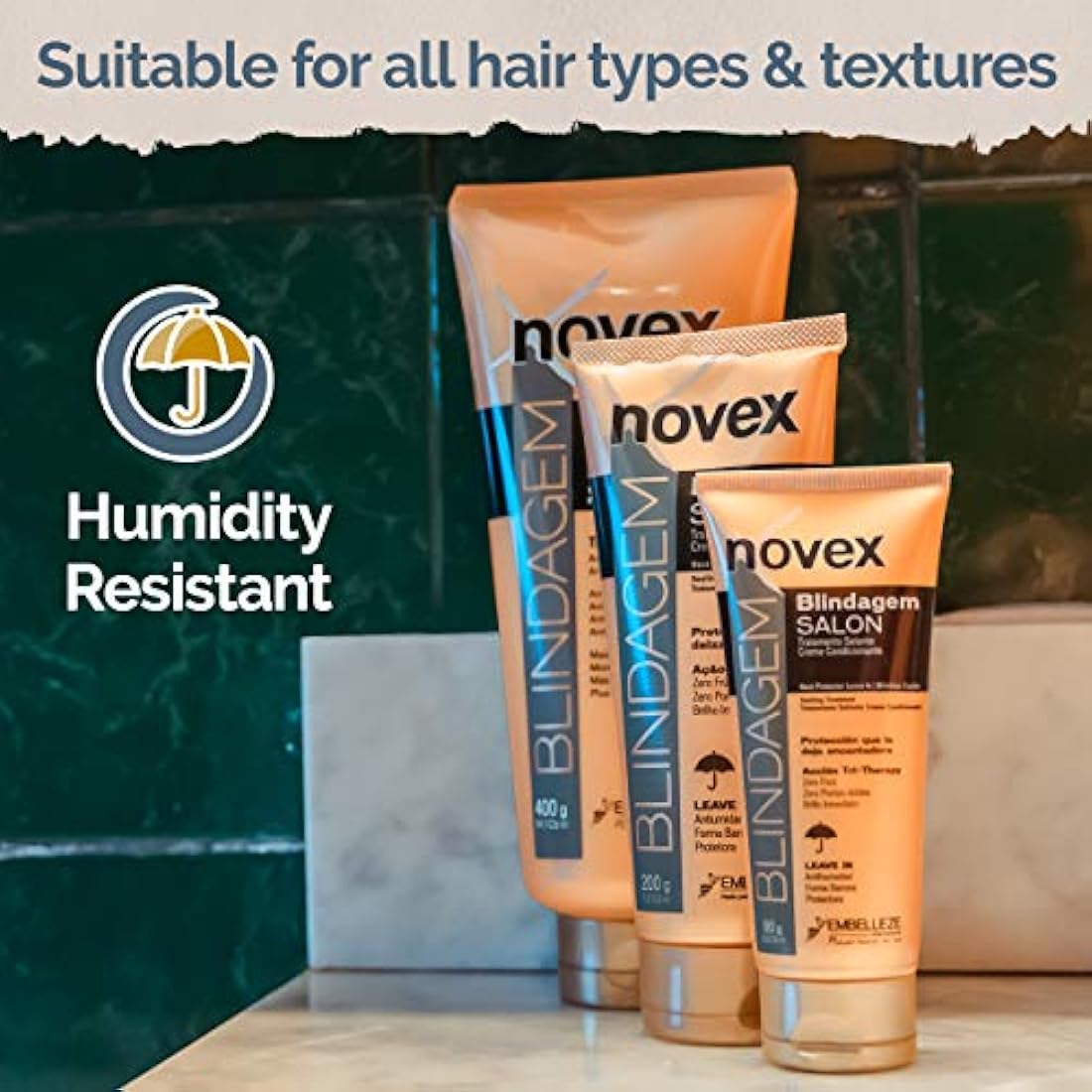 Novex Salon Cabello Tratamiento Capilar 7oz/200g