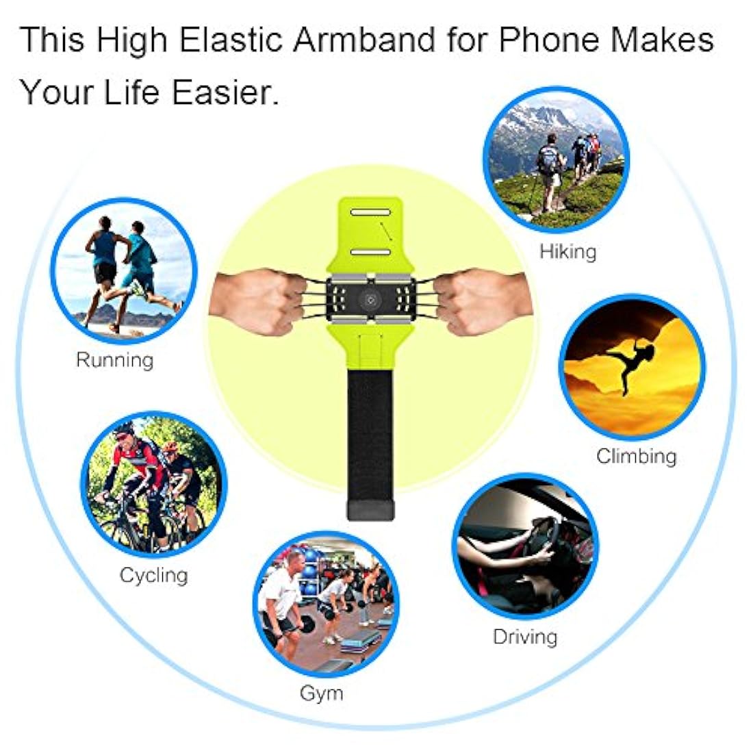 Brazalete de running para celular