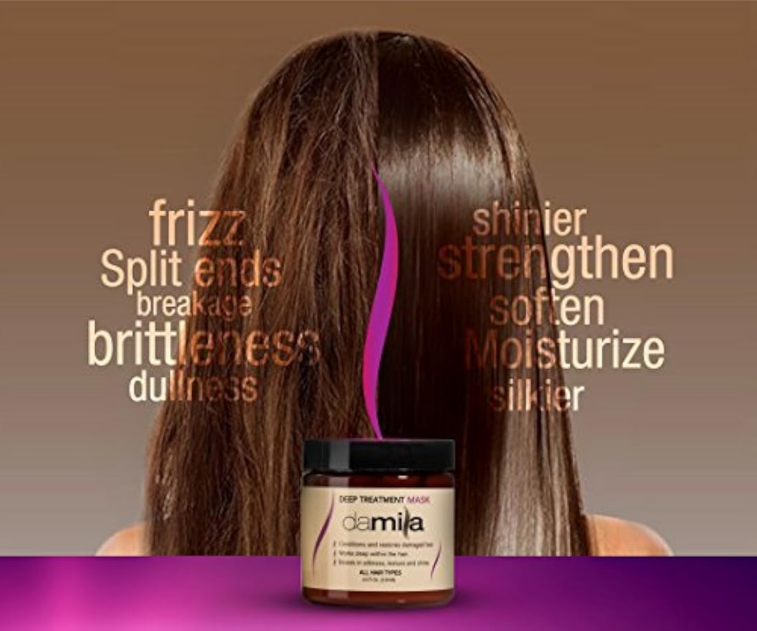 Máscara de hidratación del cabello.