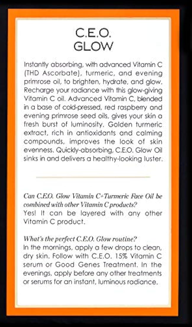 Aceite facial de cúrcuma  Vitamina C Sunday Riley