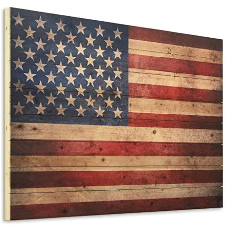 Cuadro bandera americana