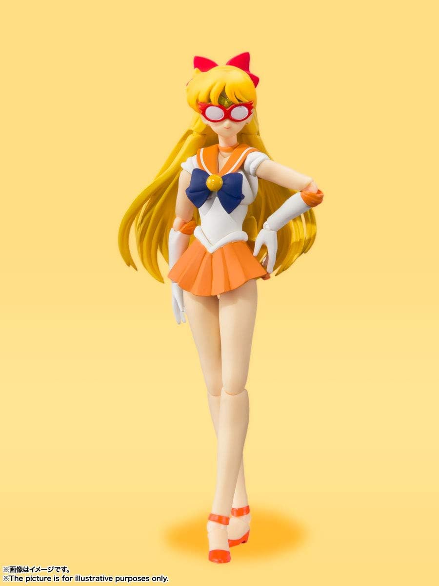 Figura de acción Sailor Venus - Edición Animación - S.H.Figuarts