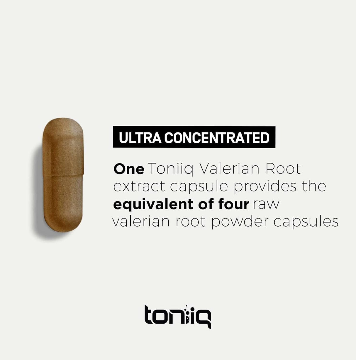Suplemento de raíz de valeriana de ultra alta  1,300 mg