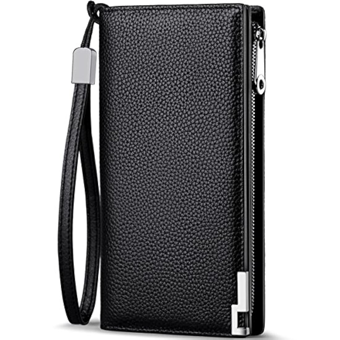 Carteras largas para hombres de cuero bloqueo