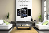 First Wall Art Lienzo decorativo diseño Lobo gris