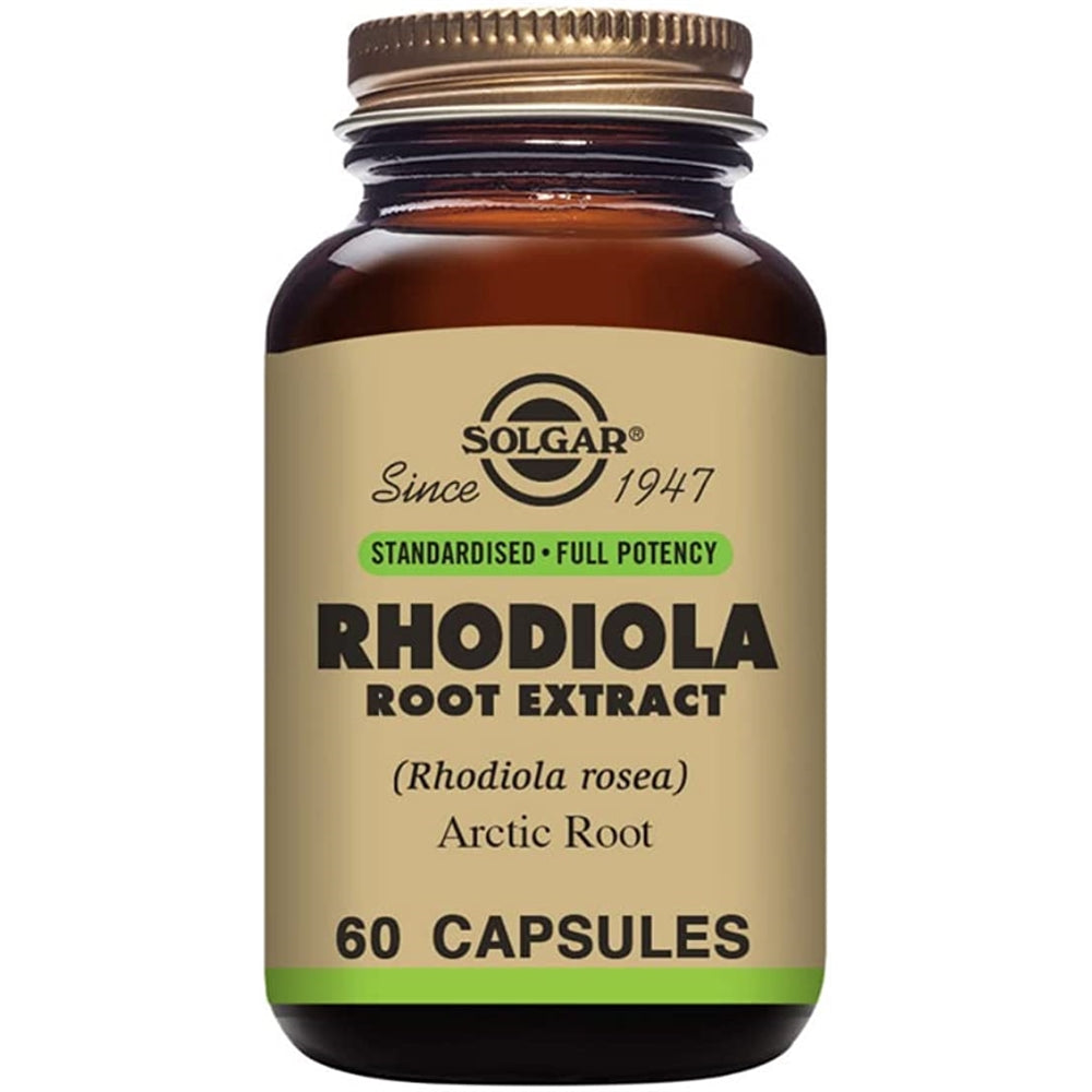 Suplemento Rhodiola Extracto de Raíz 60 Cápsulas Vegetales