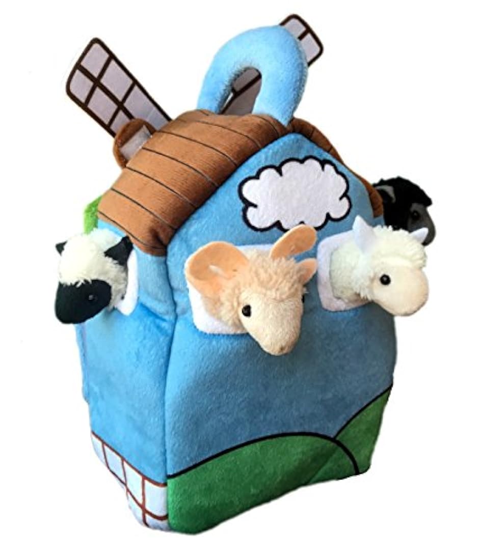 Adore – 12 peluche Molino de viento Ovejas Granja Animal