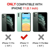 OTOFLY funda para iPhone 11, ultradelgada, funda de gel de silicona líquida con protección completa, antirayaduras, a prueba de golpes, compatible con iPhone 11