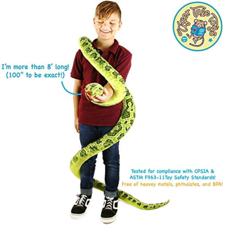 Serpiente de peluche (98.4 in)