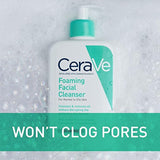 CeraVe Limpiador facial espumoso 16 onzas