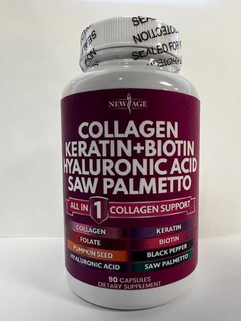 Suplemento Collagen Pills NEW AGE - Vitamina DHT 90 cápsulas